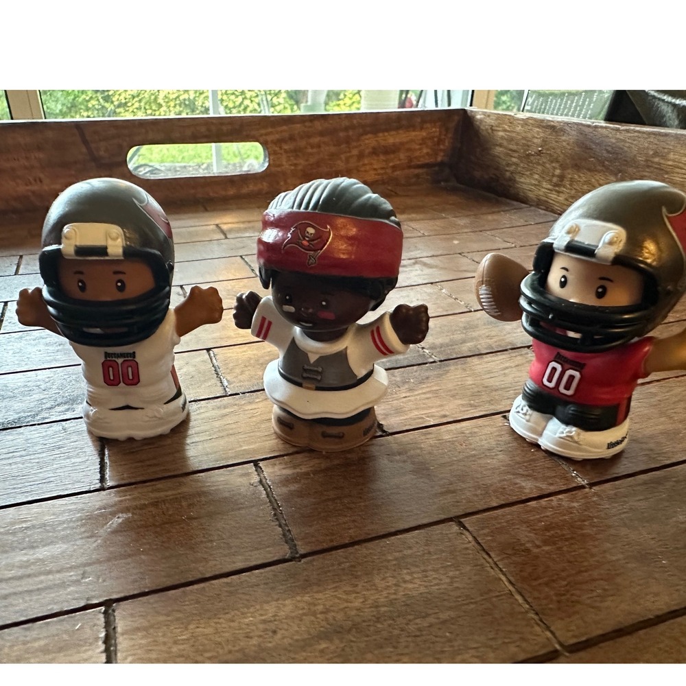 Fisher-Price Little People Collector NFL Tampa Bay Buccaneers 3 Figure Set